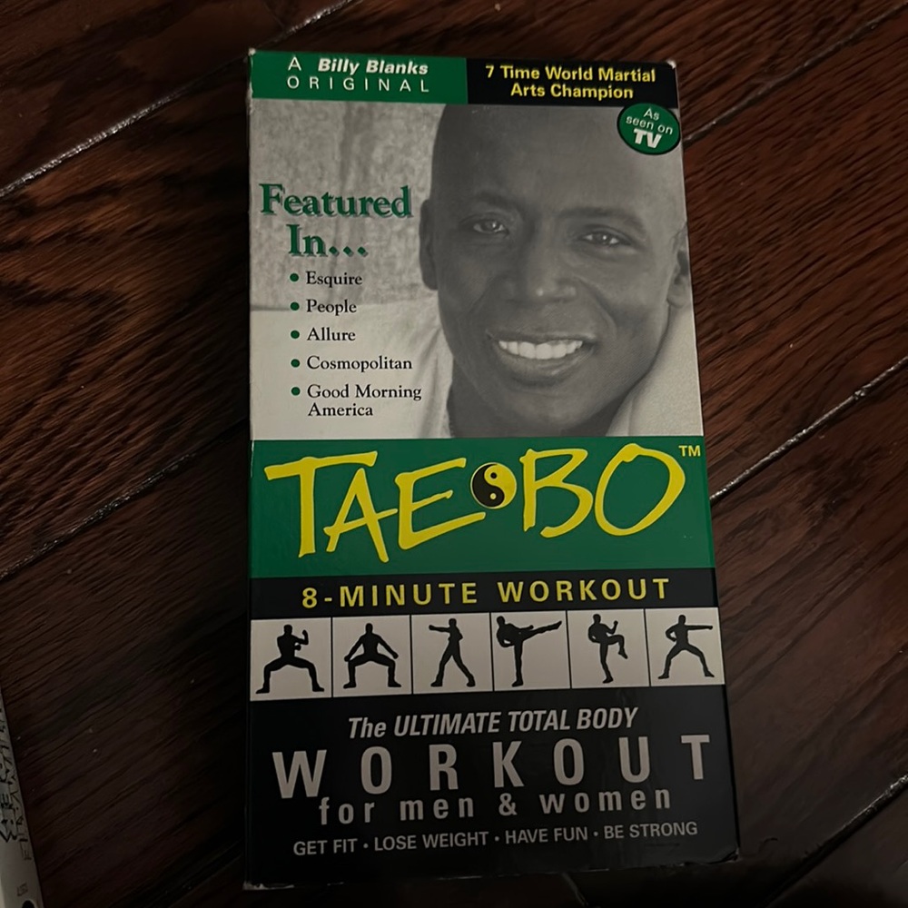 Tae bo The Ultimate Total Body Workout Vhs